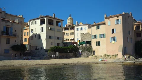 View of Saint-Tropez Stock Footage 94889212