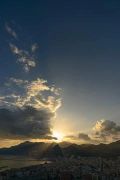 View from Salerno 17 Stock Photos