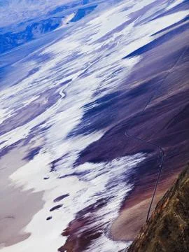 View of Salt Lands Stock Photos
