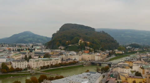 View of Salzburg Video stock 49024288