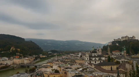 View of Salzburg Video stock 49073308