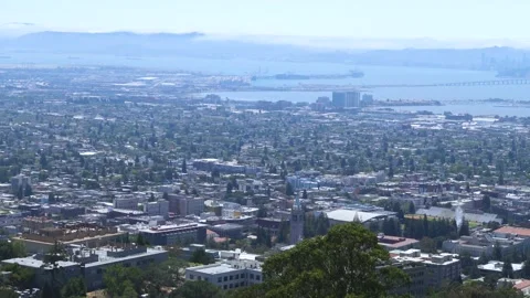 View of San Francisco Bay 스톡 동영상 201498587
