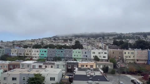 A view of San Francisco Stock Footage 301029543