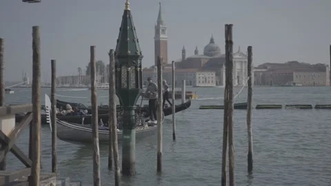 View of San Giorgio Video stock 236115701