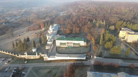 View of the sanatorium Stock Footage 164948111