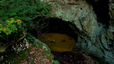 View of "Sanctuary of the goddess Bastet" , located in Gradishteto locality  스톡 동영상 230433792