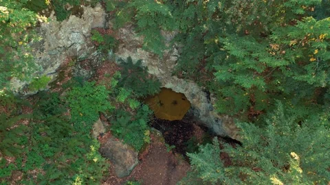 View of "Sanctuary of the goddess Bastet" , located in Gradishteto locality  Stock-Footage 230433860