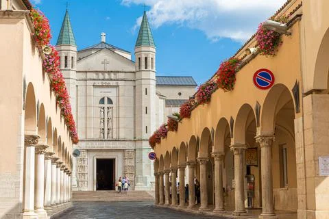 View of a sanctuary Stock Photos