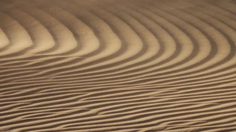 View of sand dunes in the Sahara Desert, Morocco. Stock-Footage 343681832