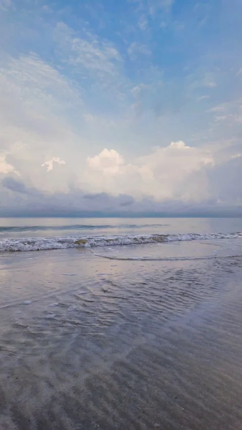 View of sandy beach 動画素材 274891109