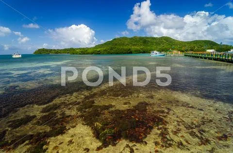 View of Santa Catalina Stock Photos