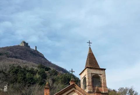 View of Sant'Ambrogio Stock Photos