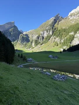 View on the säntis Stock Photos