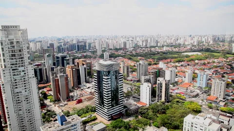 View of São Paulo Stock Footage 43270005