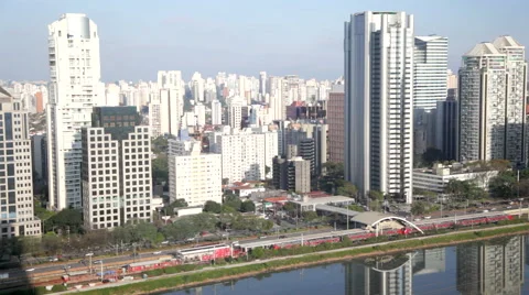View of São Paulo Stock Footage 45619310
