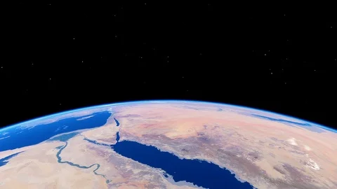 View of  Saudi Arabia coast Stock Footage 123090976