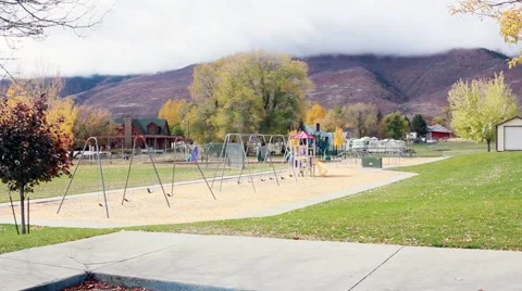 View of School yard HD  Stock-Footage 68677111