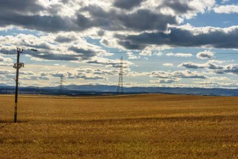View of scottish countryside Stock Photos