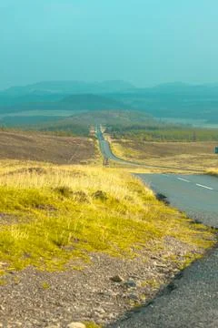 A view of the Scottish Highlands 스톡 사진