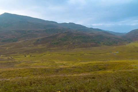 A view of the Scottish Highlands Stockfoto's