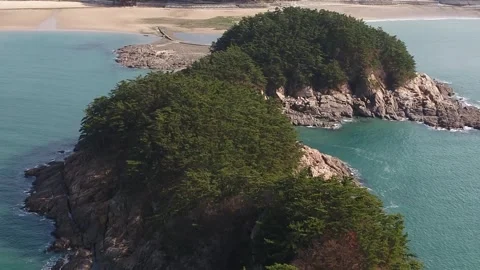 View from the sea and mountain Stock-Footage 310919902