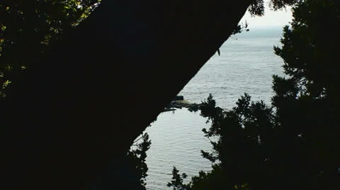 View of the sea Stock Footage 23659505