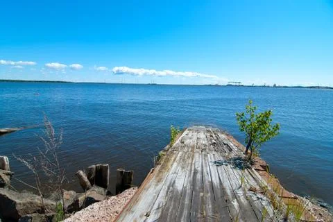 View of the sea Stock Photos