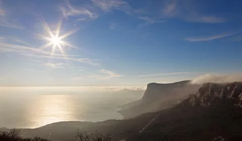 View of the sea Stock Photos