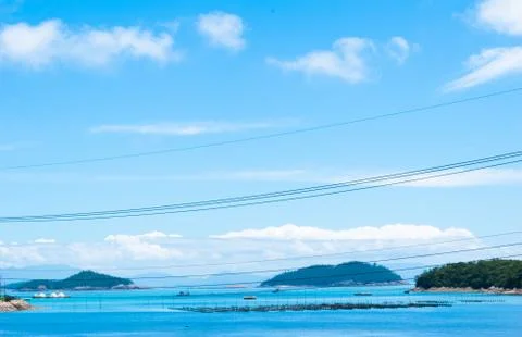 View of the sea 库存照片