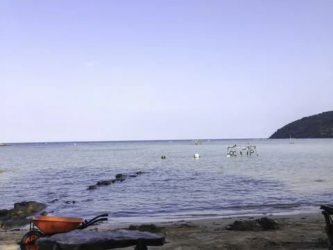 View of the sea Foto stock