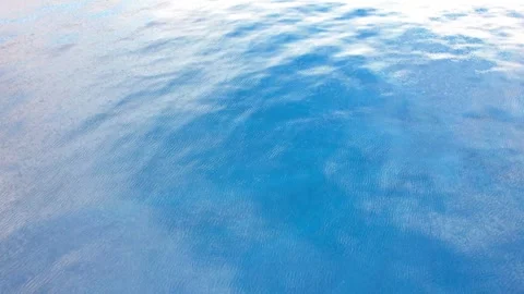 View of the sea surface from a drone Stock Footage 243691888