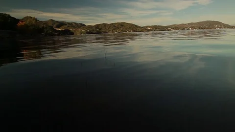 View of the sea under the sun Stock Footage 78772247