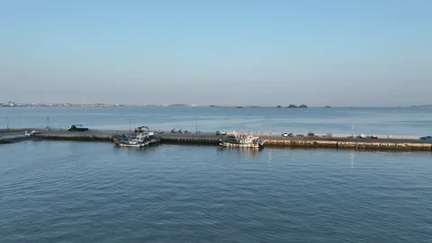 View of sea, view of ocean 스톡 동영상 306040347