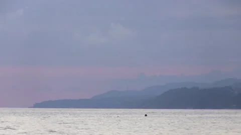 View of seaside Stock Footage 10731962