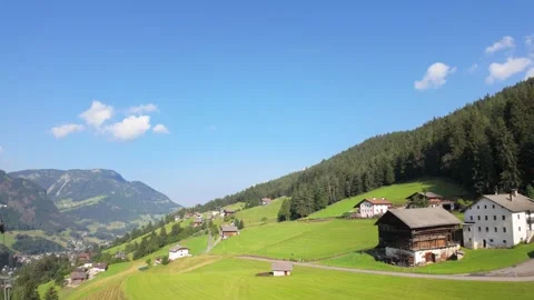 A view from Seceda - Odle - Val Gardena - Ortisei - Italy Stock Footage 288084542