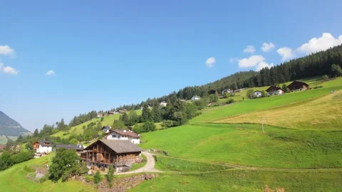 A view from Seceda - Odle - Val Gardena - Ortisei - Italy Stock Footage 288084644