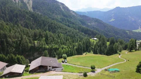 A view from Seceda - Odle - Val Gardena - Ortisei - Italy Stock Footage 288085824