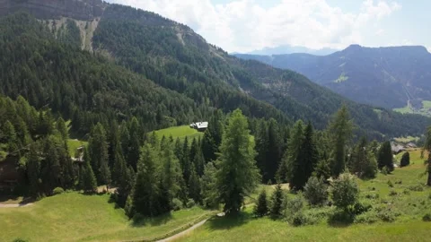 A view from Seceda - Odle - Val Gardena - Ortisei - Italy Stock Footage 288086013