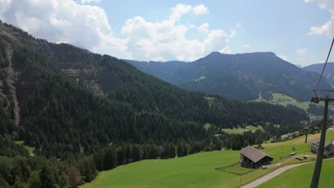 A view from Seceda - Odle - Val Gardena - Ortisei - Italy Stock Footage 288086020