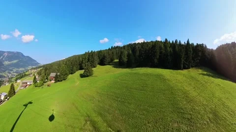 A view from Seceda - Odle - Val Gardena - Ortisei - Italy Stock Footage 291417099
