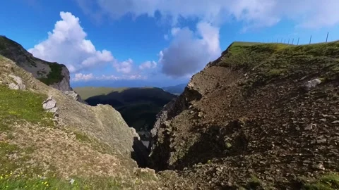 A view from Seceda - Odle - Val Gardena - Ortisei - Italy Stock Footage 291417668