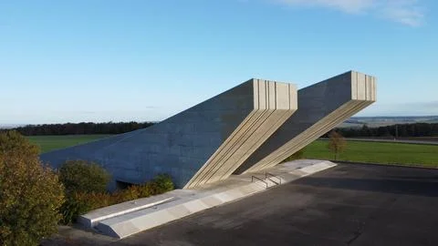 View of the Second World War Memorial and Ostrava Opava Operation, Stock Photos