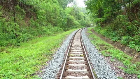View seen form train pass. Stock Footage 76044454