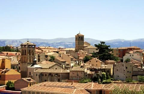 A view of Segovia Stock Photos