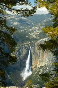 View from the Sentinel Dome Stock Photos
