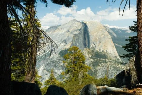 View on the Sentinel Dome Foto stock