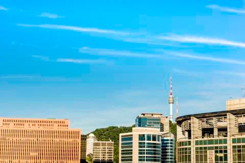 View of Seoul. Stock-Fotos