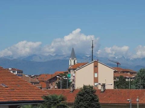 View of Settimo Stock Photos