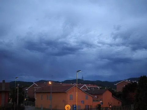 View of Settimo Torinese Stock Photos