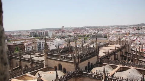 View of Sevilla Stock Footage 136578563